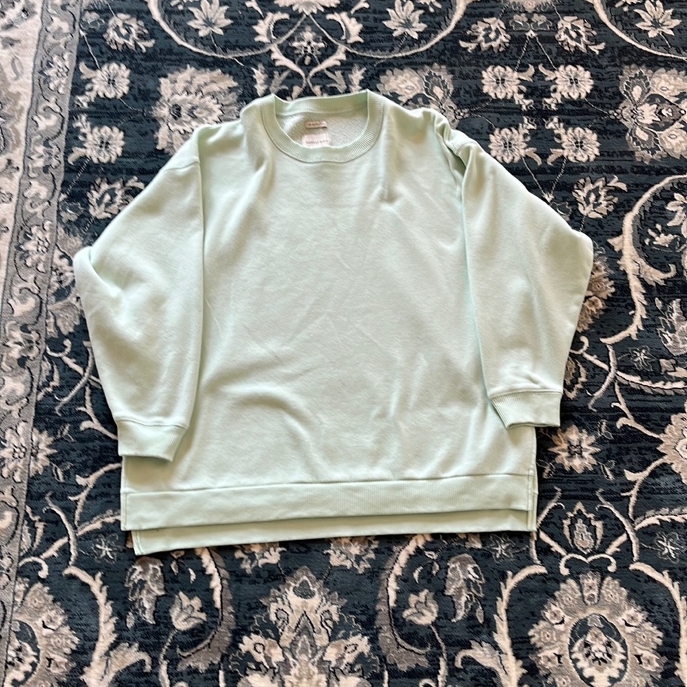 Mint green sweater